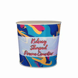Kidney Shaped Promo Counter