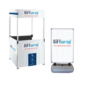 Kiosk & Windsign Display Combo