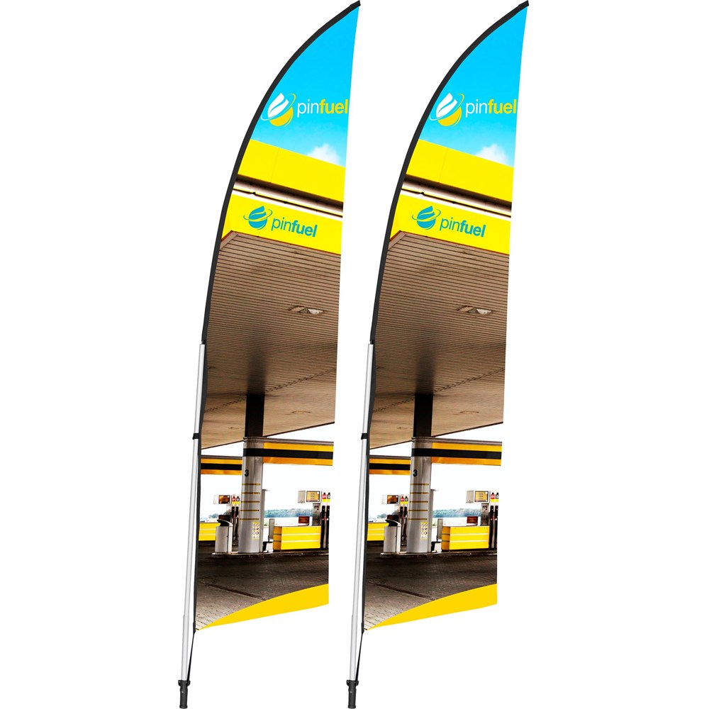 Legend 2m Arcfin Flying Banner (Set of 2) - Image 7
